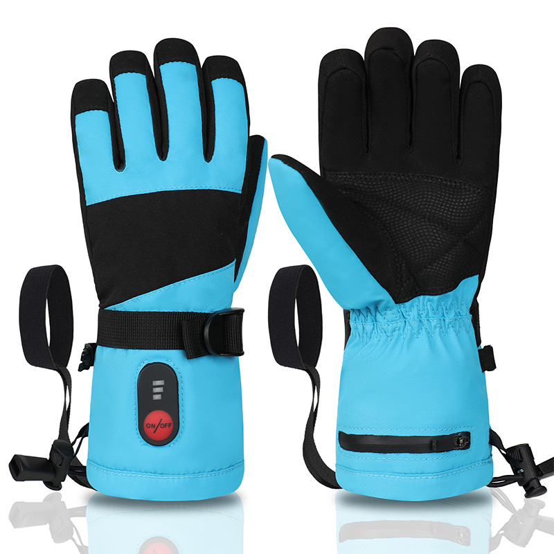 Snow Glove Insulated - Waterproof Heated Ski Snowboard Gloves, Kids