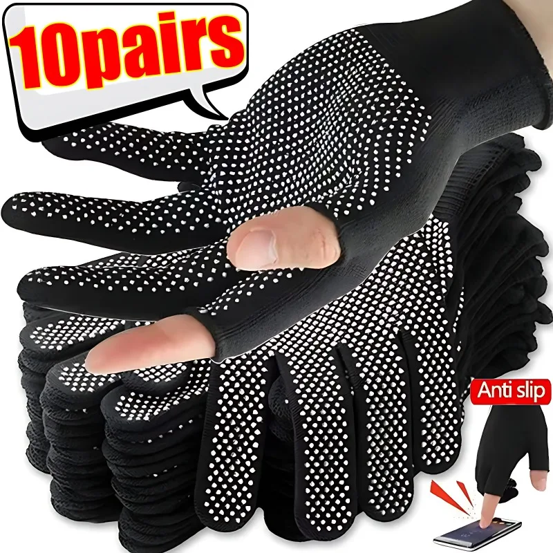 Touch Screen Gloves - Non-slip Touchscreen Nylon Gloves Men Women