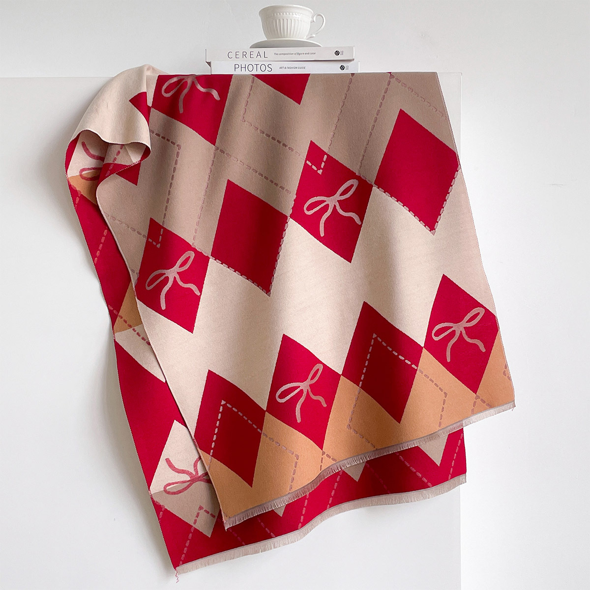 Women Imitation Cashmere Scarf - Cashmere Pashmina Wrap 评论和价格
