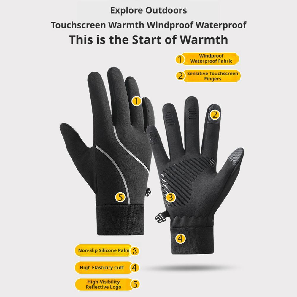 Rechargeable Heated Gloves Win - Touch Screen Gloves 评论和价格