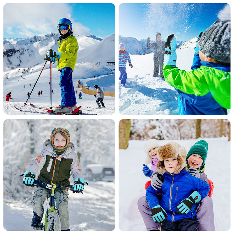 Waterproof Heated Ski Snowboar - Snow Glove Insulated 评论和价格