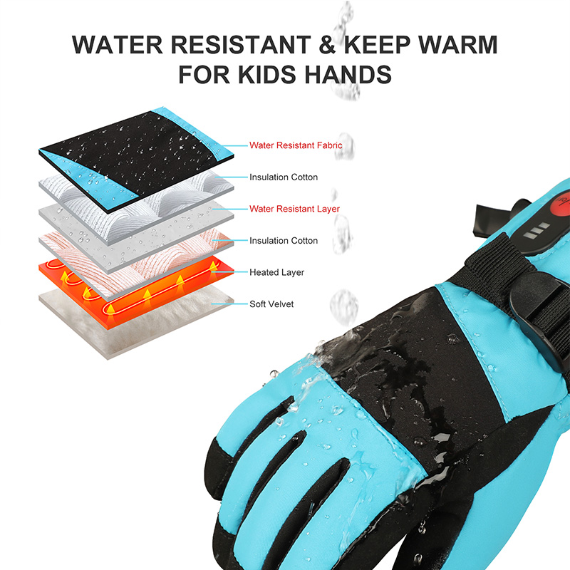 Waterproof Heated Ski Snowboar - Snow Glove Insulated 评论和价格