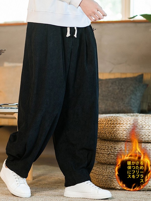 Men's Corduroy Pants Thiened L - Corduroy Pant Warm 评论和价格