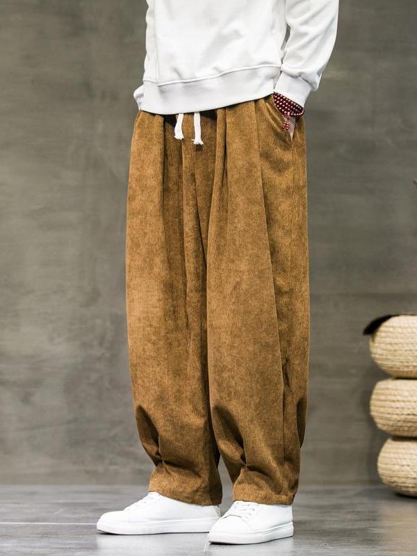 Men's Corduroy Pants Thiened L - Corduroy Pant Warm 评论和价格