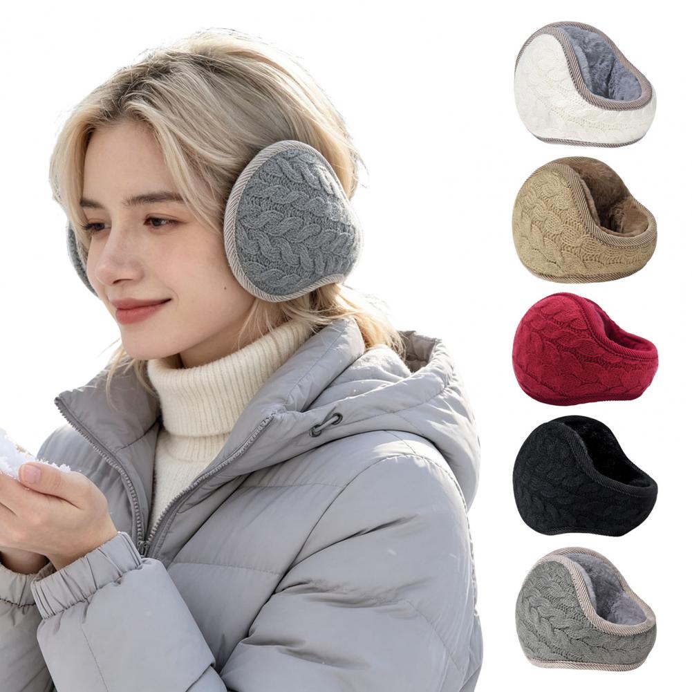 For Men Women Winter Ear Muffs - Fleece Ear Warmer Band 评论和价格