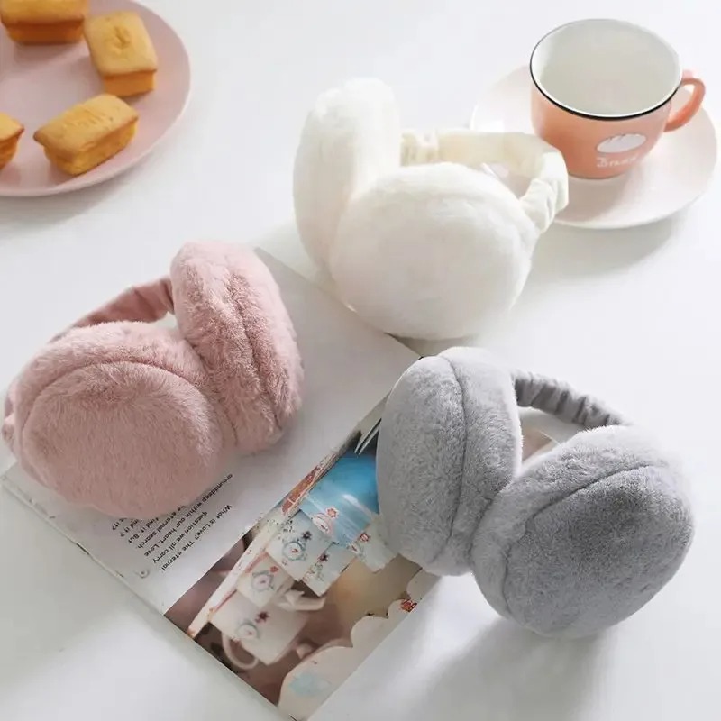 Plush Winter Earmuffs For Wome - Earmuffs Foldable 评论和价格