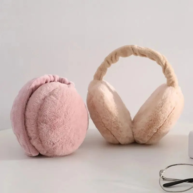 Plush Winter Earmuffs For Wome - Earmuffs Foldable 评论和价格