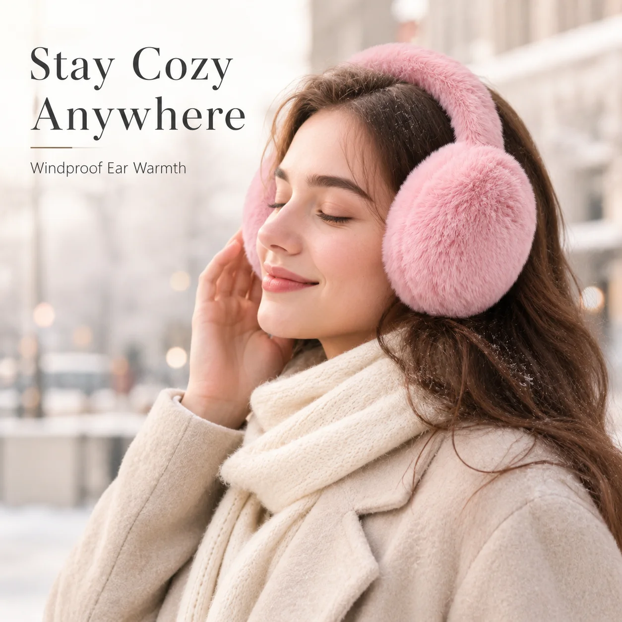 Super Warm Plush Earmuffs, Fol - Earmuffs Foldable 评论和价格