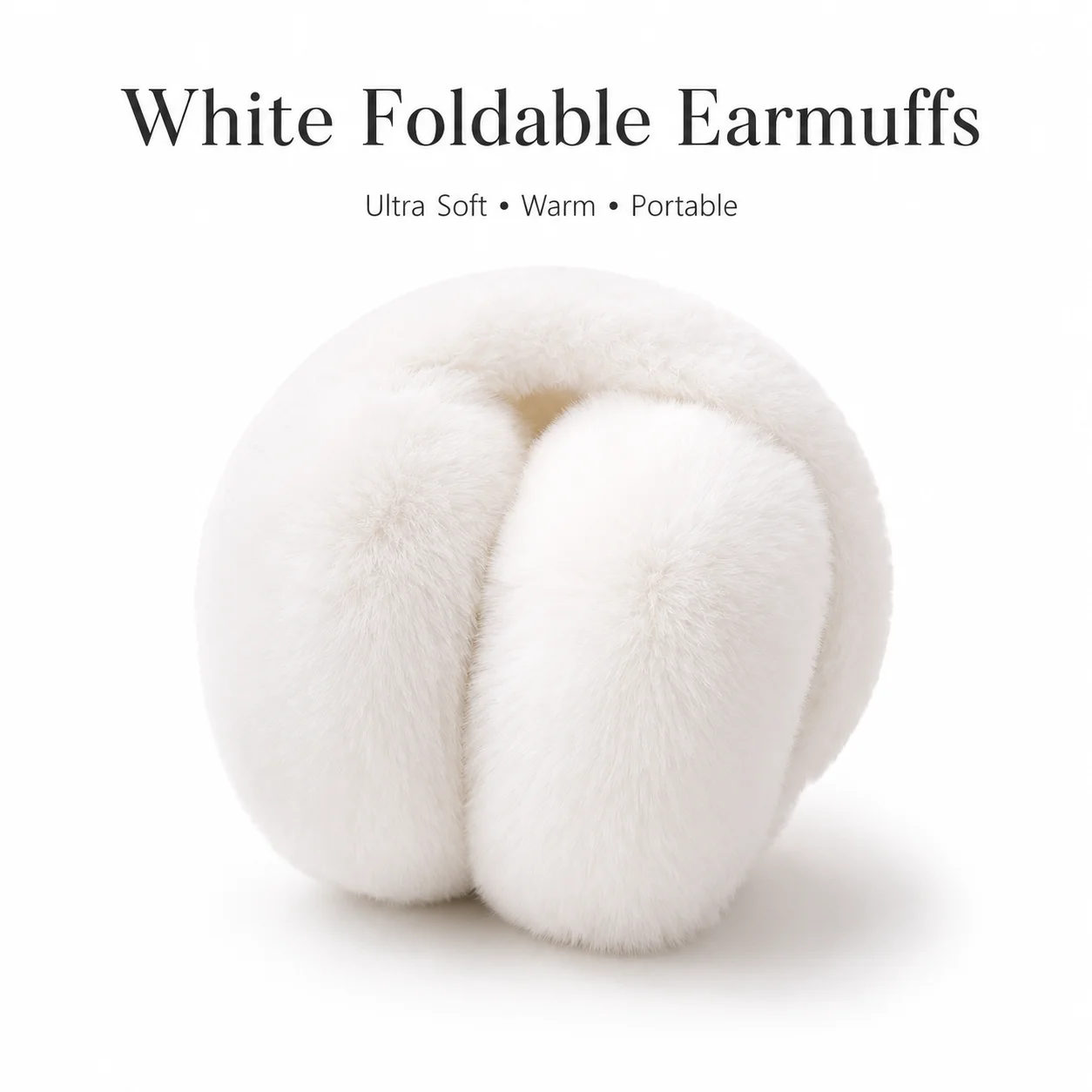 Super Warm Plush Earmuffs, Fol - Earmuffs Foldable 评论和价格