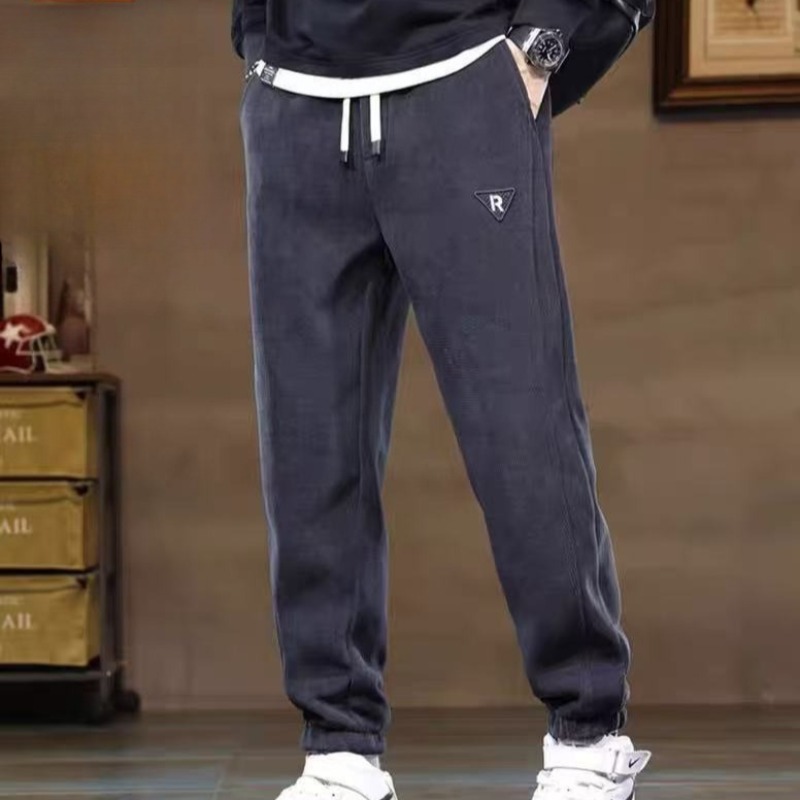 Men’s Winter Fleece Lined Pant - Corduroy Pant Warm 评论和价格