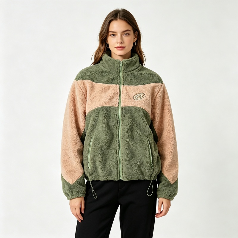 Winter Women Sherpa Fleece Col - Sherpa Hoodie Fleece 评论和价格