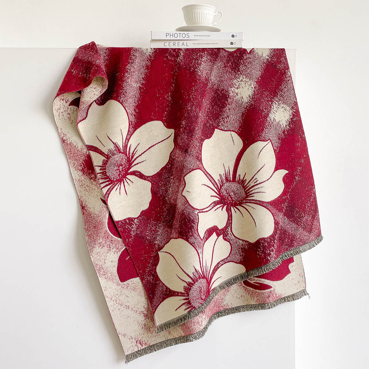 Women Imitation Cashmere Scarf - Cashmere Pashmina Wrap 评论和价格