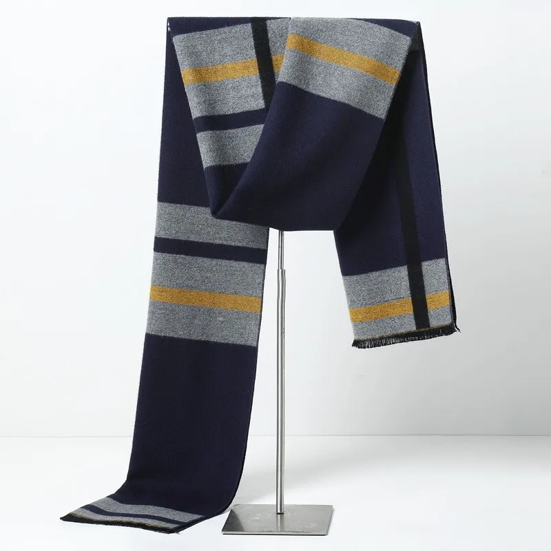 Designer Brand Plaid Men Scarv - Wool Scarf Men 评论和价格