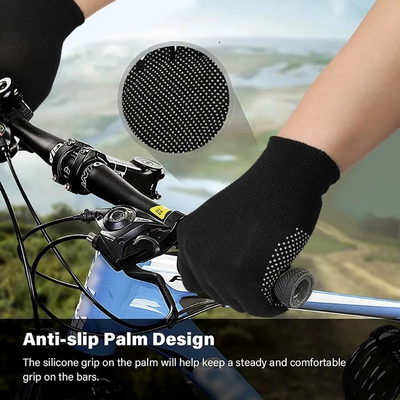 Non-slip Touchscreen Nylon Glo - Touch Screen Gloves 评论和价格