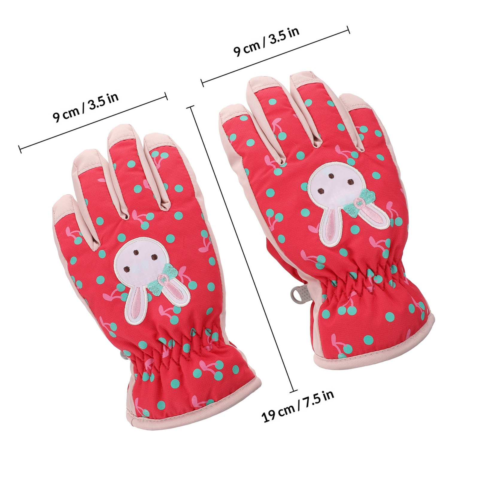 1Pair Children Ski Gloves Wate - Snow Glove Insulated 评论和价格