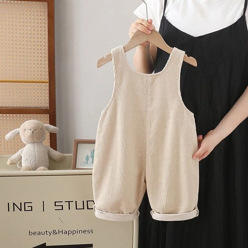 1-4Y Autumn Baby Suspenders Pa - Corduroy Pant Warm 评论和价格