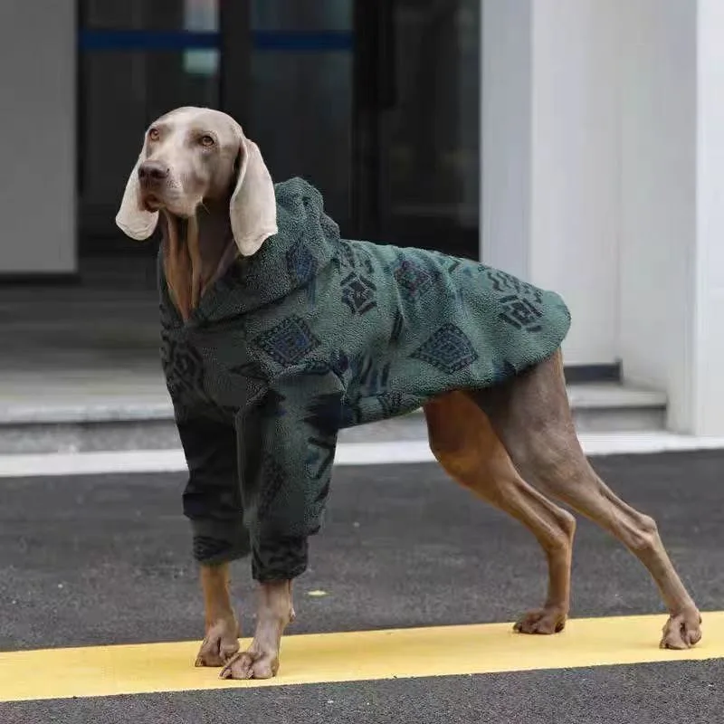 Hooded Dog Coat Winter Warm Th - Sherpa Hoodie Fleece 评论和价格
