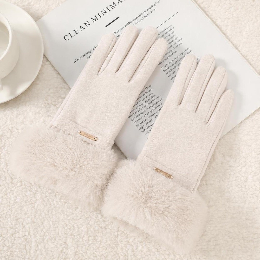 Plus Velvet Lining Winter Touc - Touch Screen Gloves 评论和价格