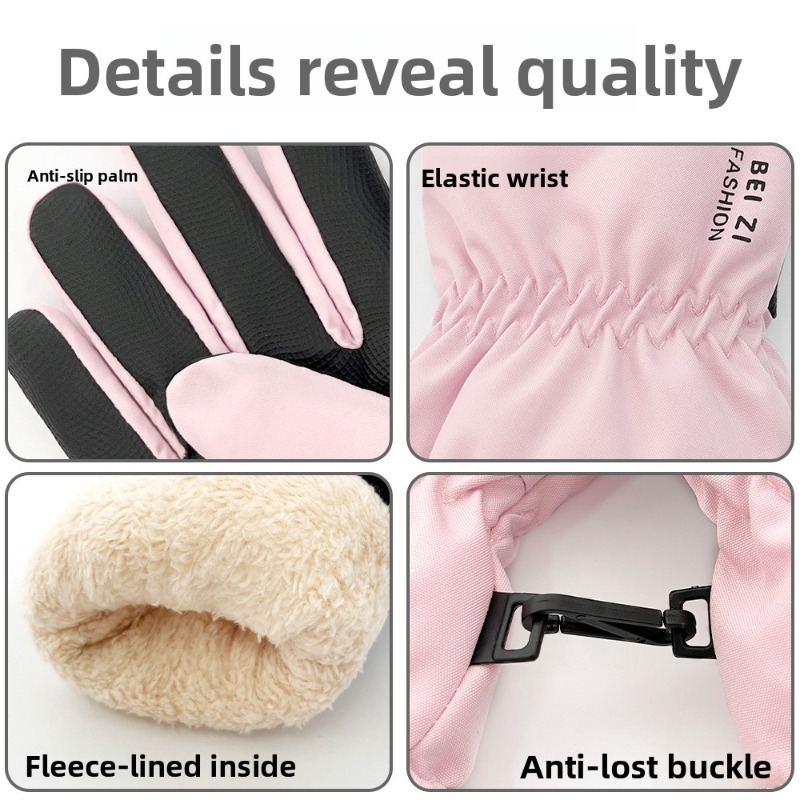 Womens Winter Ski Gloves Touch - Snow Glove Insulated 评论和价格