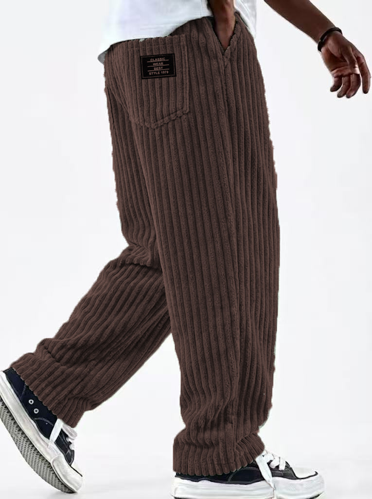 Winter Corduroy Pants Men's Ne - Corduroy Pant Warm 评论和价格