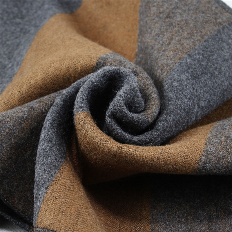 Newest Fashion Design Casual S - Wool Scarf Men 评论和价格